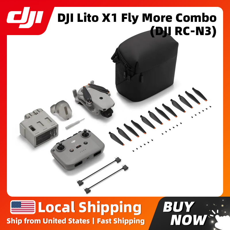 Drone X1 Rc - DJI Lito X1 Fly More Combo