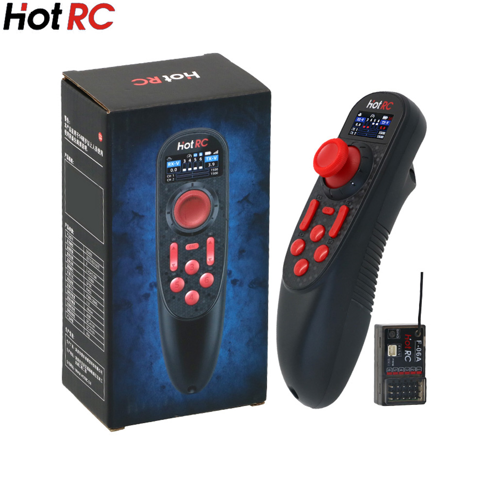 Joystick Rc Drone - HOTRC DS-650 6CH 2.4G Radio System