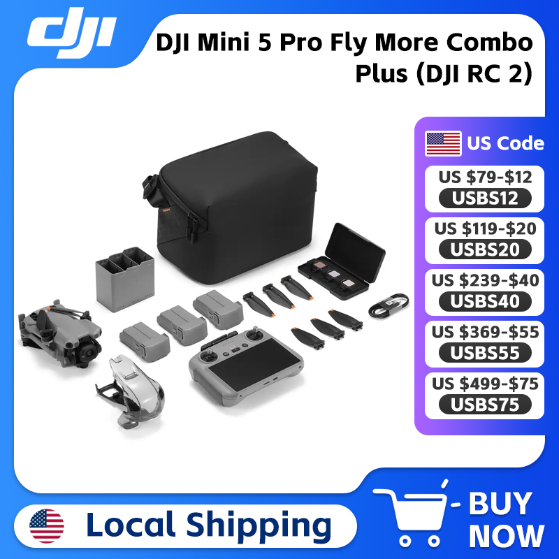 Drone Dji Rc Plus 2 - DJI Mini 5 Pro Fly More