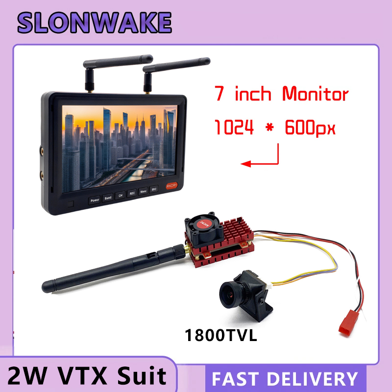 Joystick Rc Drone - SLONWAKE 5.8G 2W VTX FPV 1800TVL