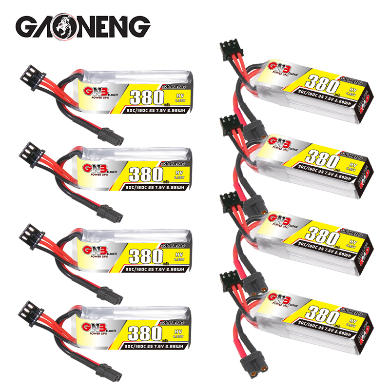 Dron Rc Quadcopter - GNB 2S 7.6V 380mAh 90C/180C Lipo