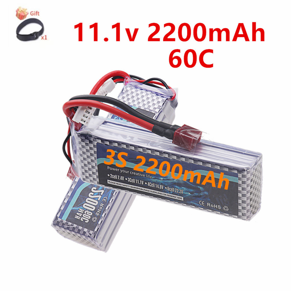 Dron Rc Quadcopter - 3S 11.1V Lipo Battery Deans T