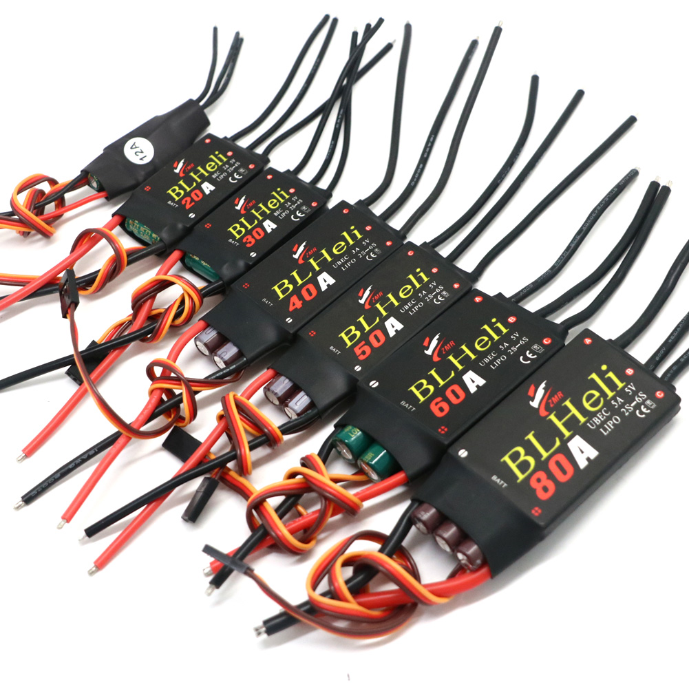 Drone Rc - BLHeli Brushless ESC 80A 12A 20A