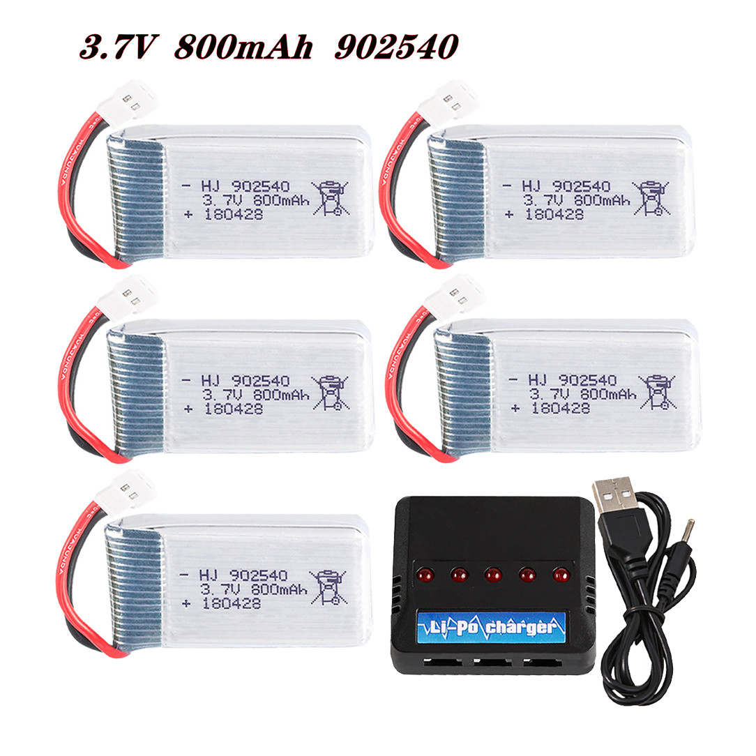 Dron Rc Quadcopter - 3.7V 800mAh 902540 25C Lipo Battery