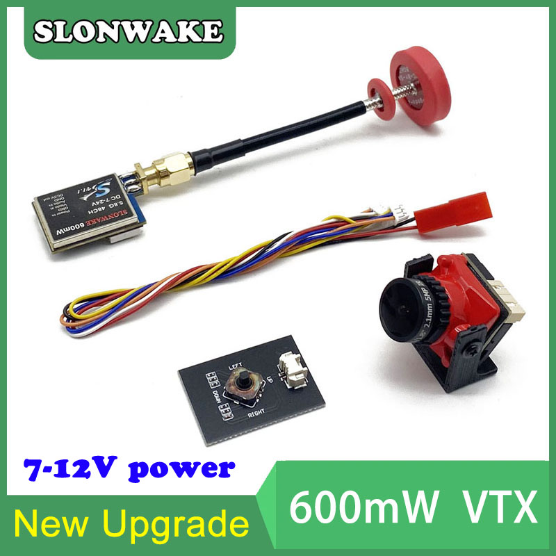 5.8G 48CH 600mW adjustable VTX - Drone Rc Transmitter And Receiver 评论和价格