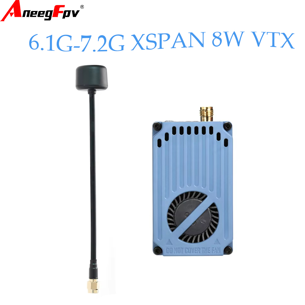 RUSHFPV 6.1‑7.2G 8W X61728 VTX - Drone Rc Transmitter And Receiver 评论和价格