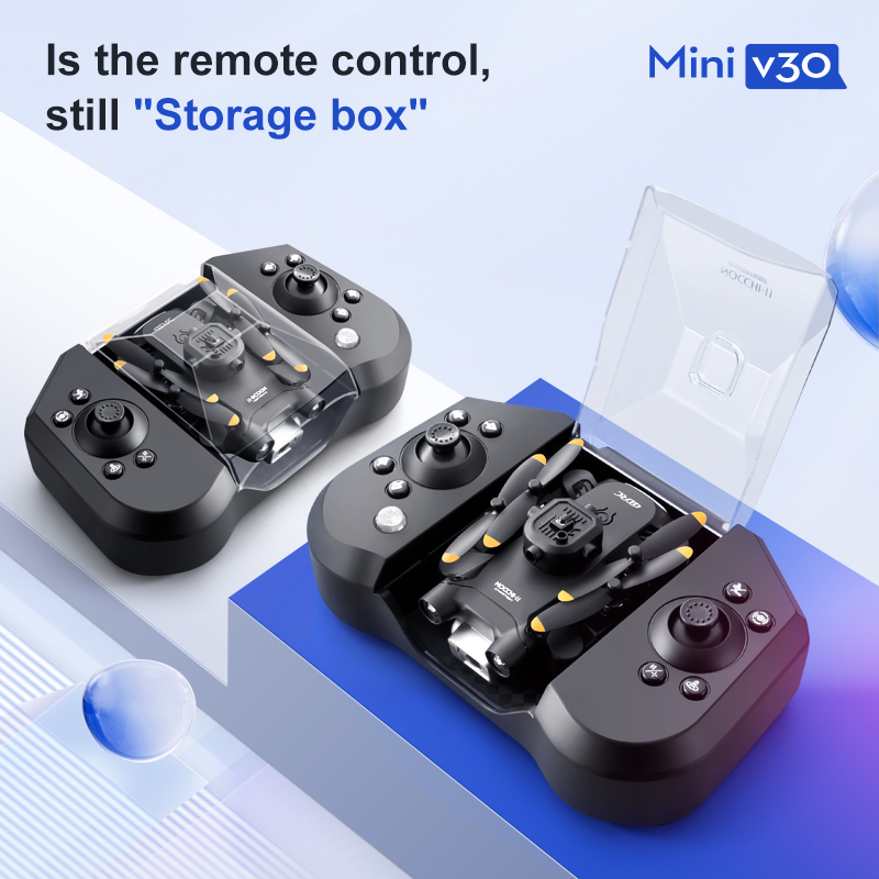 Mini V30 WiFi FPV Drone With 4 - Drone Rc Foldable 评论和价格