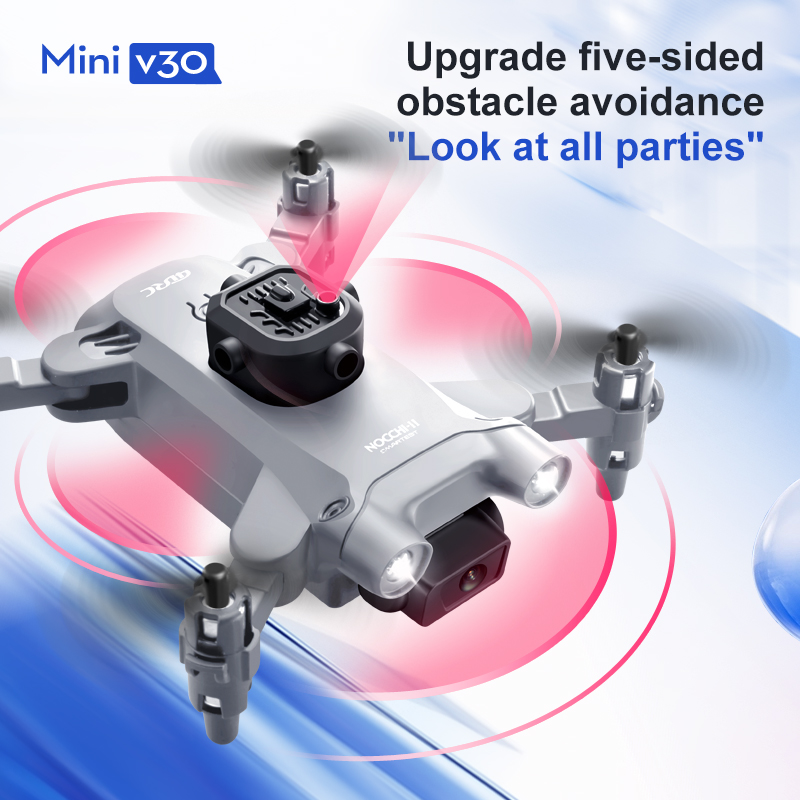 Mini V30 WiFi FPV Drone With 4 - Drone Rc Foldable 评论和价格