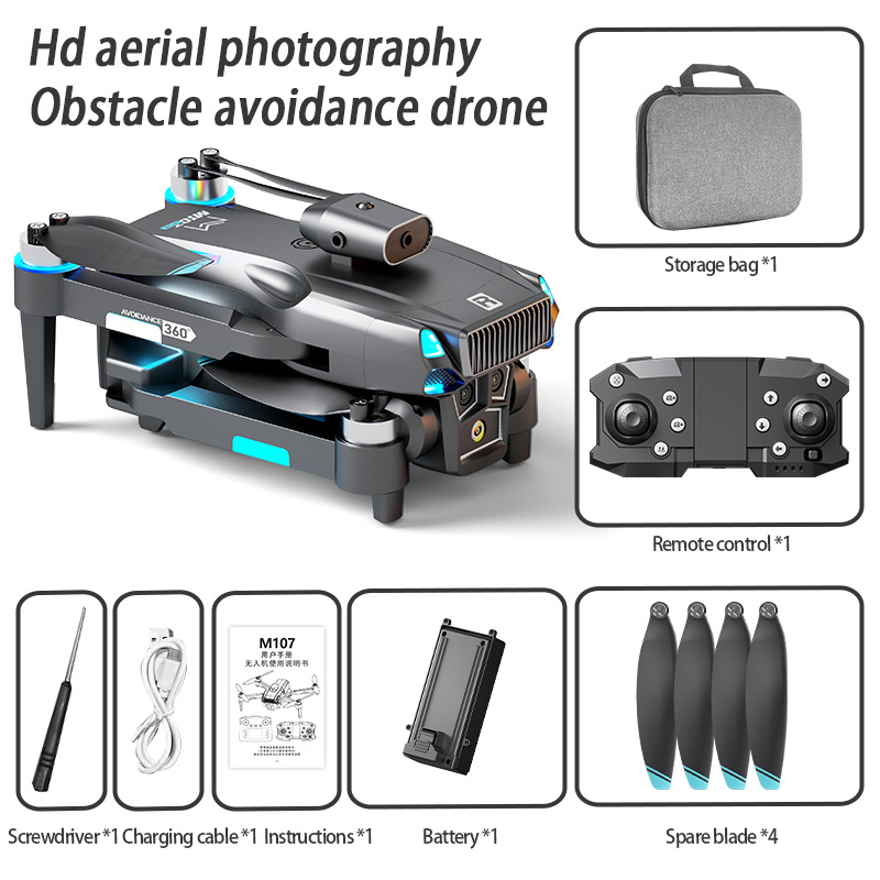 M107 Foldable RC Drone - Dual  - Drone Rc Foldable 评论和价格