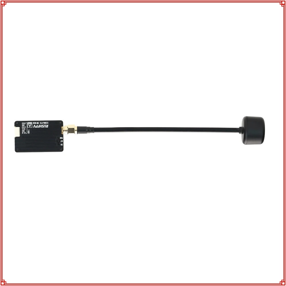 2026 New RUSHFPV 3.3G 2W VTX T - Drone Rc Transmitter And Receiver 评论和价格