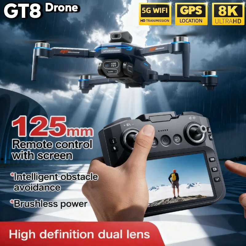 HOT For LSRC GT8 Drone 4K Prof - Drone Gps Rc Tt36 评论和价格