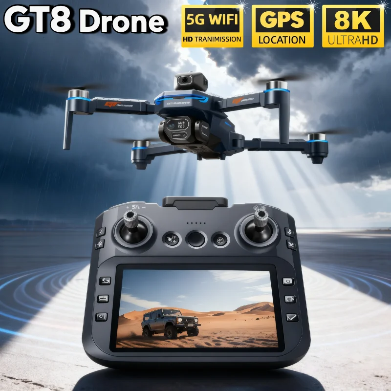 HOT For LSRC GT8 Drone 4K Prof - Drone Gps Rc Tt36 评论和价格