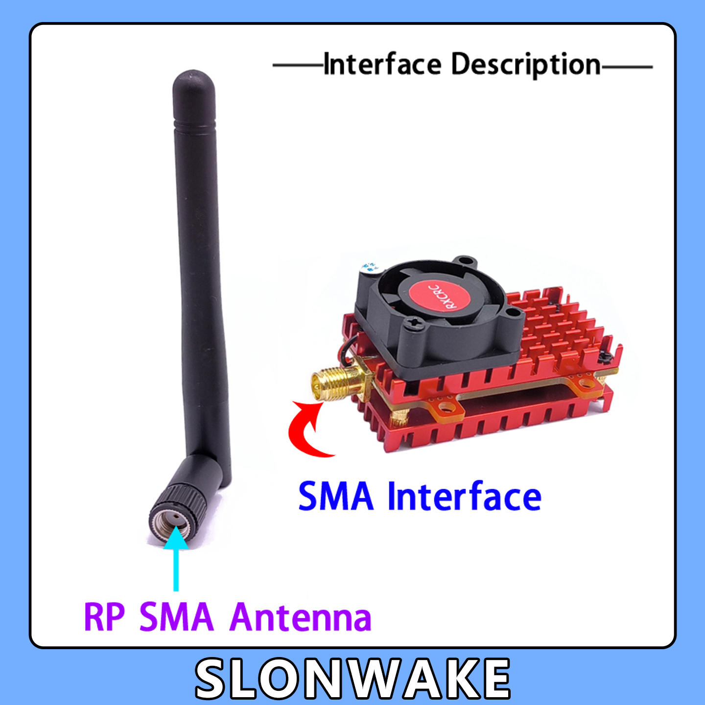 SLONWAKE 5.8G 2W VTX FPV 1800T - Joystick Rc Drone 评论和价格