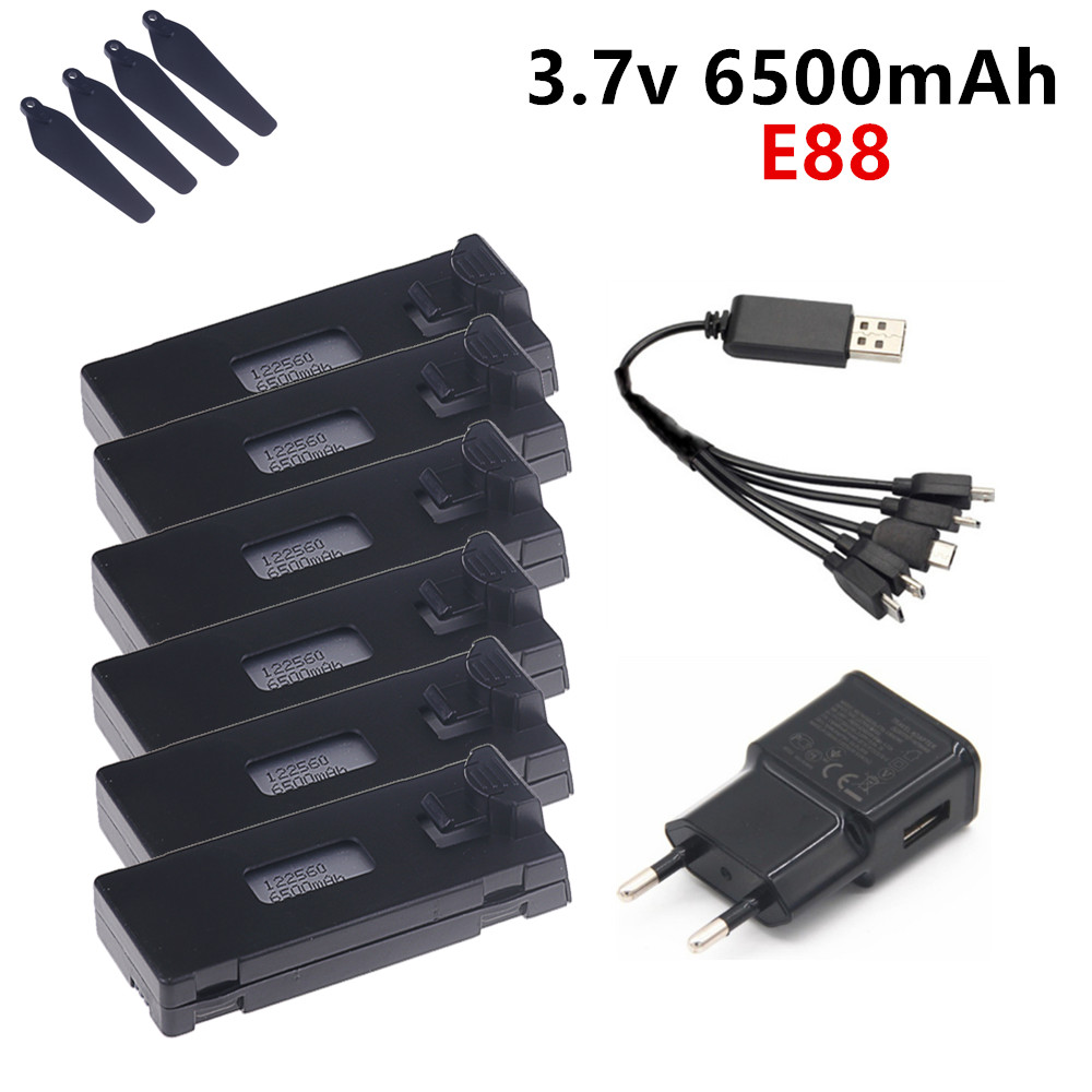 3.7V 6500mAh Lipo Battery For  - Drone Rc E99 Pro 评论和价格