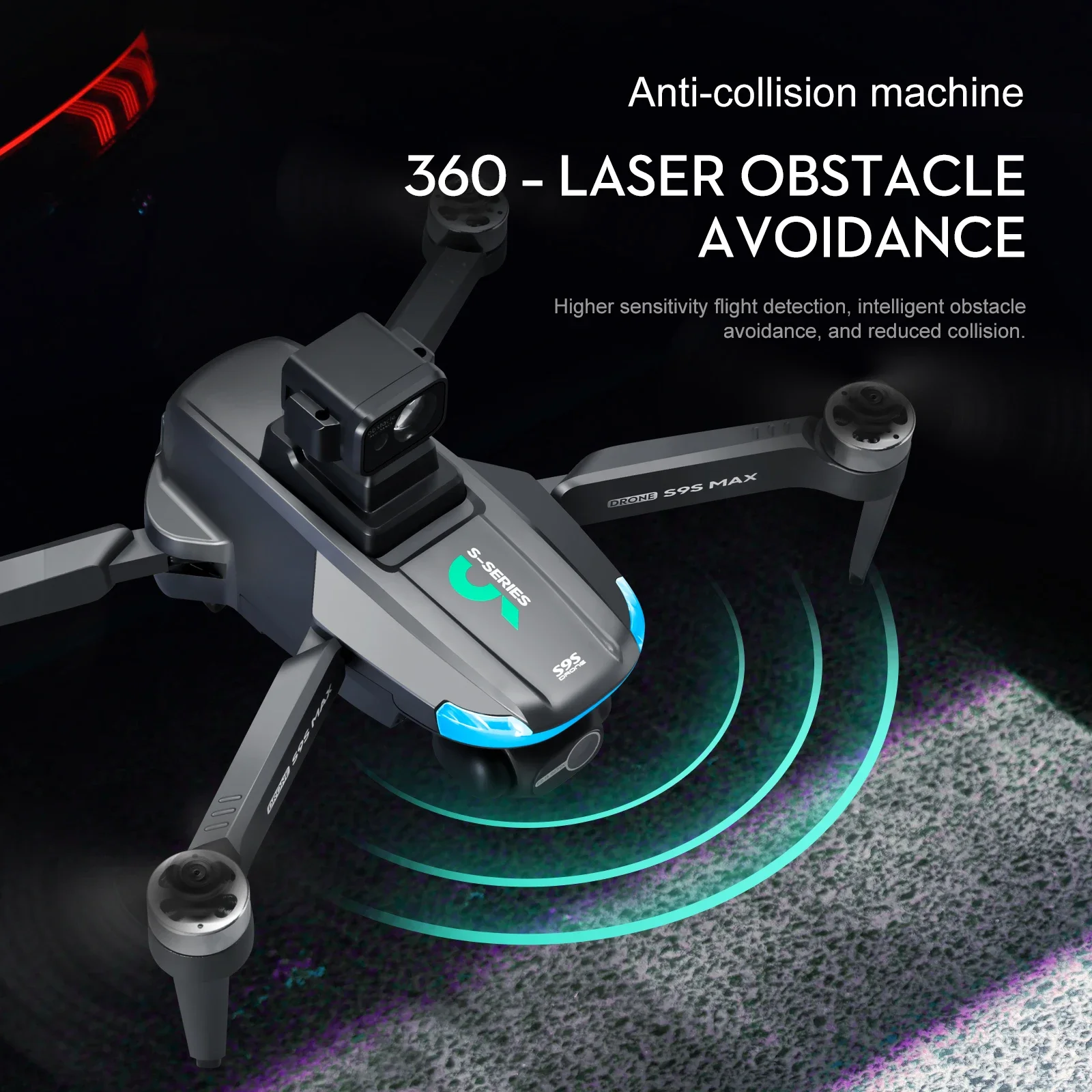 NEW S9S MAX MINI Drone 4K 2-Ax - Drone Gps Rc Tt36 评论和价格