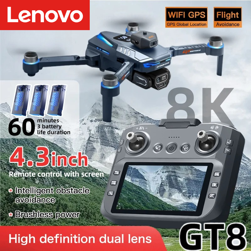 Lenovo GT8 Drone 8K Profession - Drone Gps Rc Tt36 评论和价格
