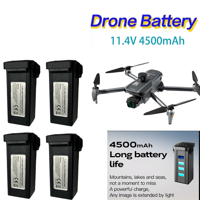 11.4V 4500mAh Intelligent Lipo - Drone Gps Rc Tt36 评论和价格
