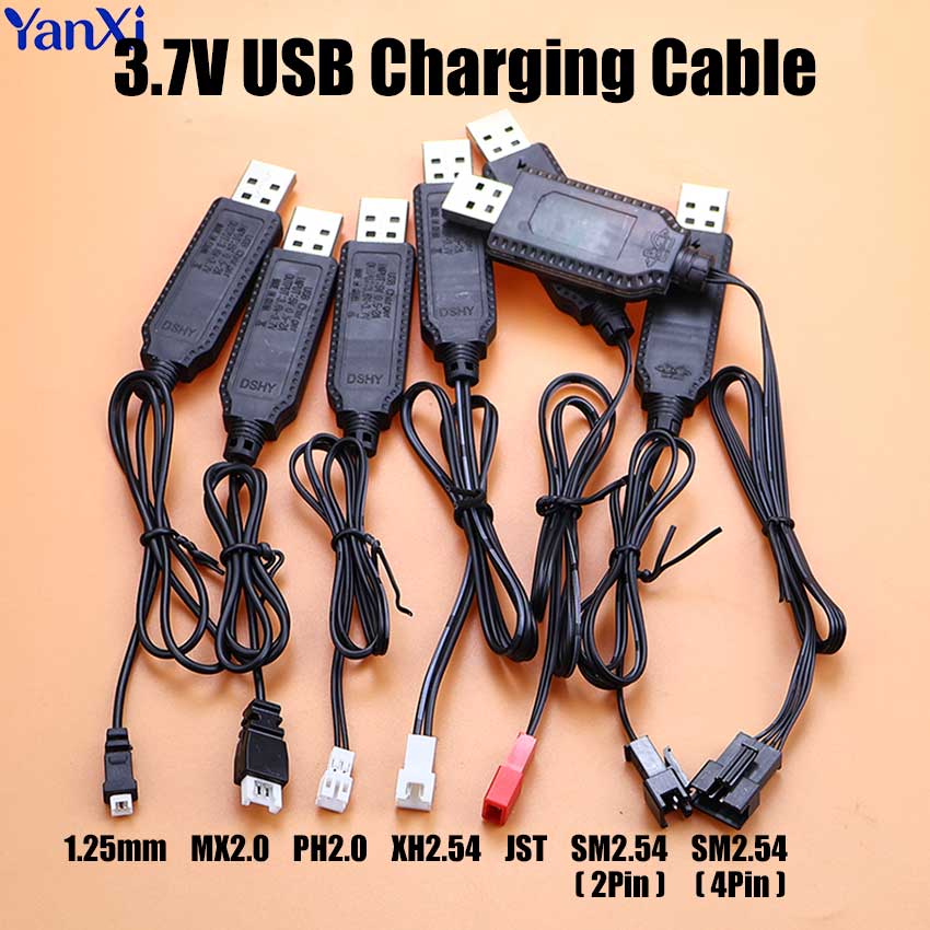 USB Charger Cable For 3.7V Lit - Dron Rc Quadcopter 评论和价格