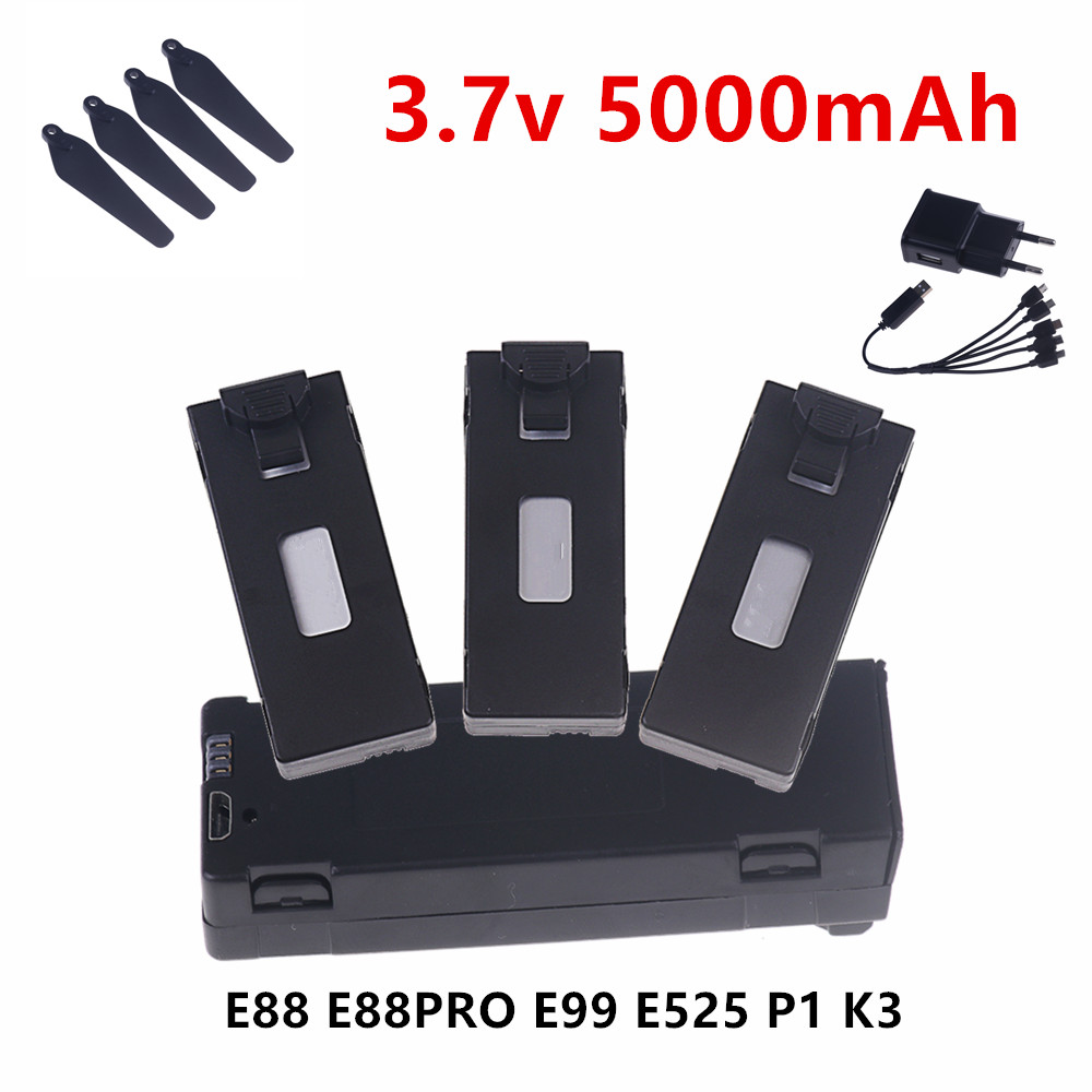 3.7V Battery For E88 E88PRO E9 - Drone Rc E99 Pro 评论和价格