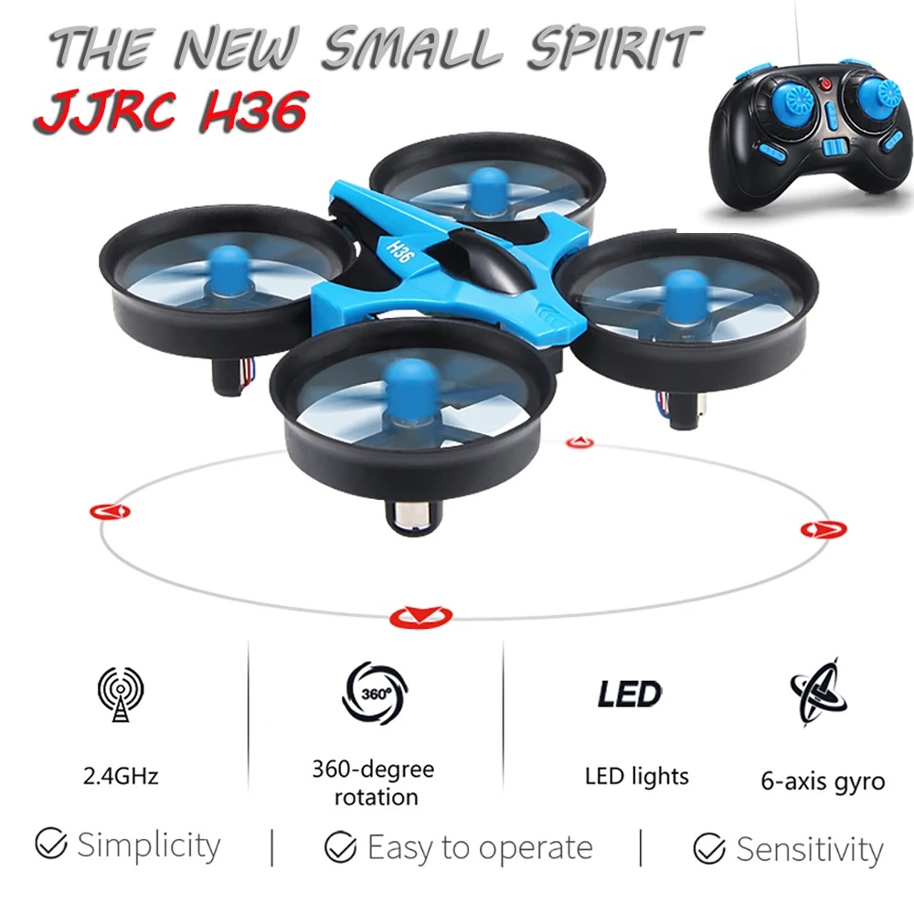 JJRC H36 Mini Drone 4ch 6-Axis - Drone Vs Rc Helicopter 评论和价格