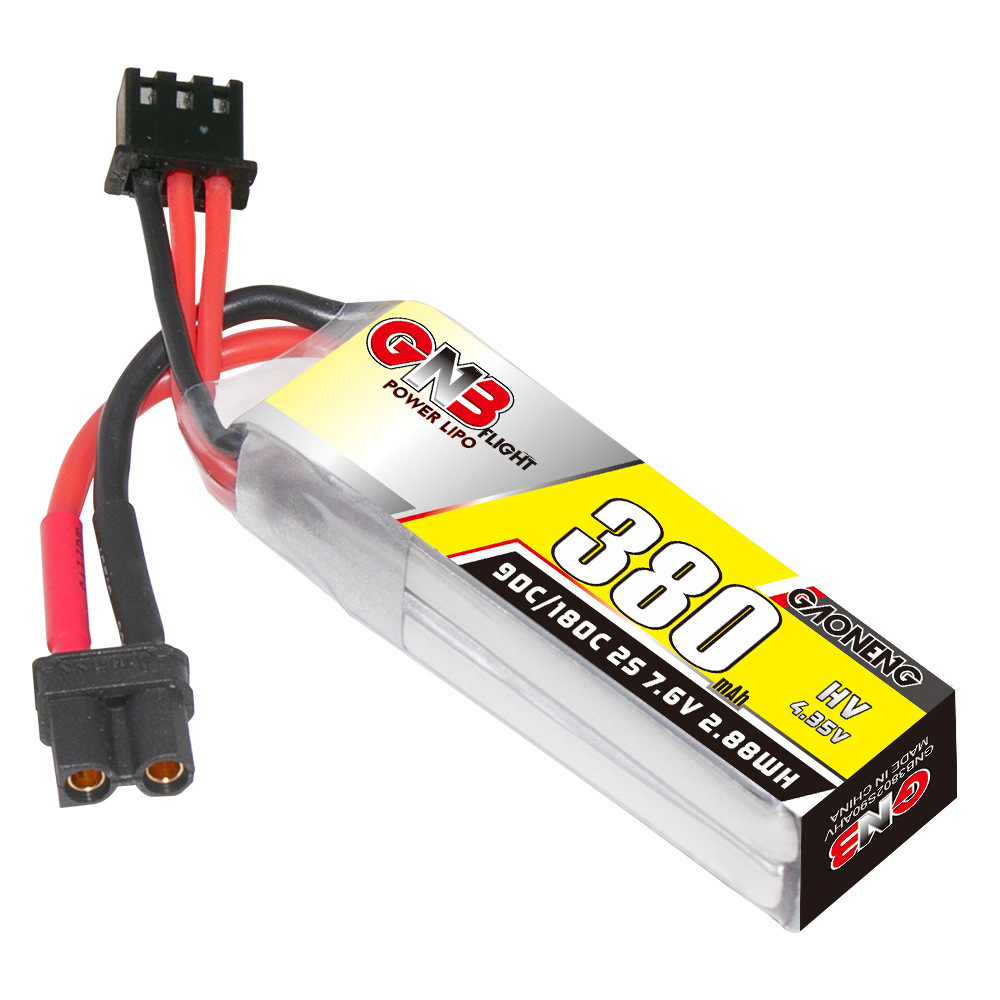 GNB 2S 7.6V 380mAh 90C/180C Li - Dron Rc Quadcopter 评论和价格