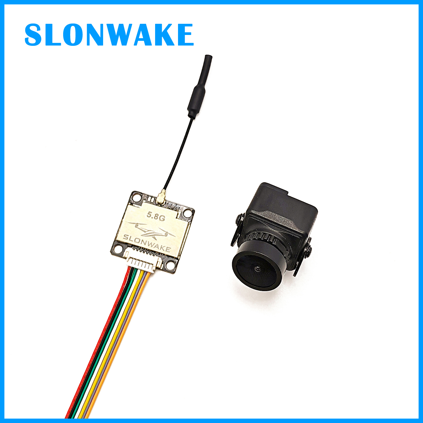 SLONWAKE Ready to use 5.8G 48C - Drone Rc Transmitter And Receiver 评论和价格
