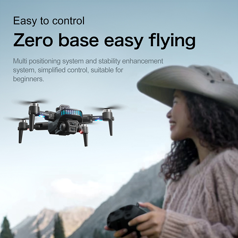 New XT555 GPS RC Drone Cam Pro - Drone Rc Foldable 评论和价格