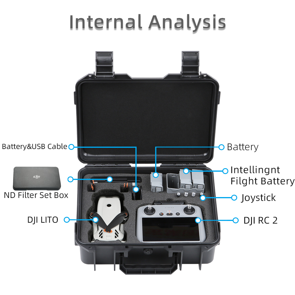 For DJI LITO 1 X1 Drone Hard S - Drone X1 Rc 评论和价格