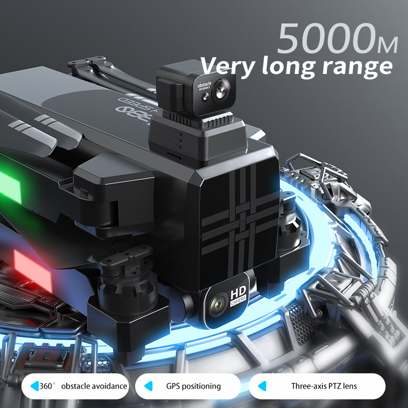 A380 Drone 4K HD Three Axis An - Drone Gps Rc Tt36 评论和价格