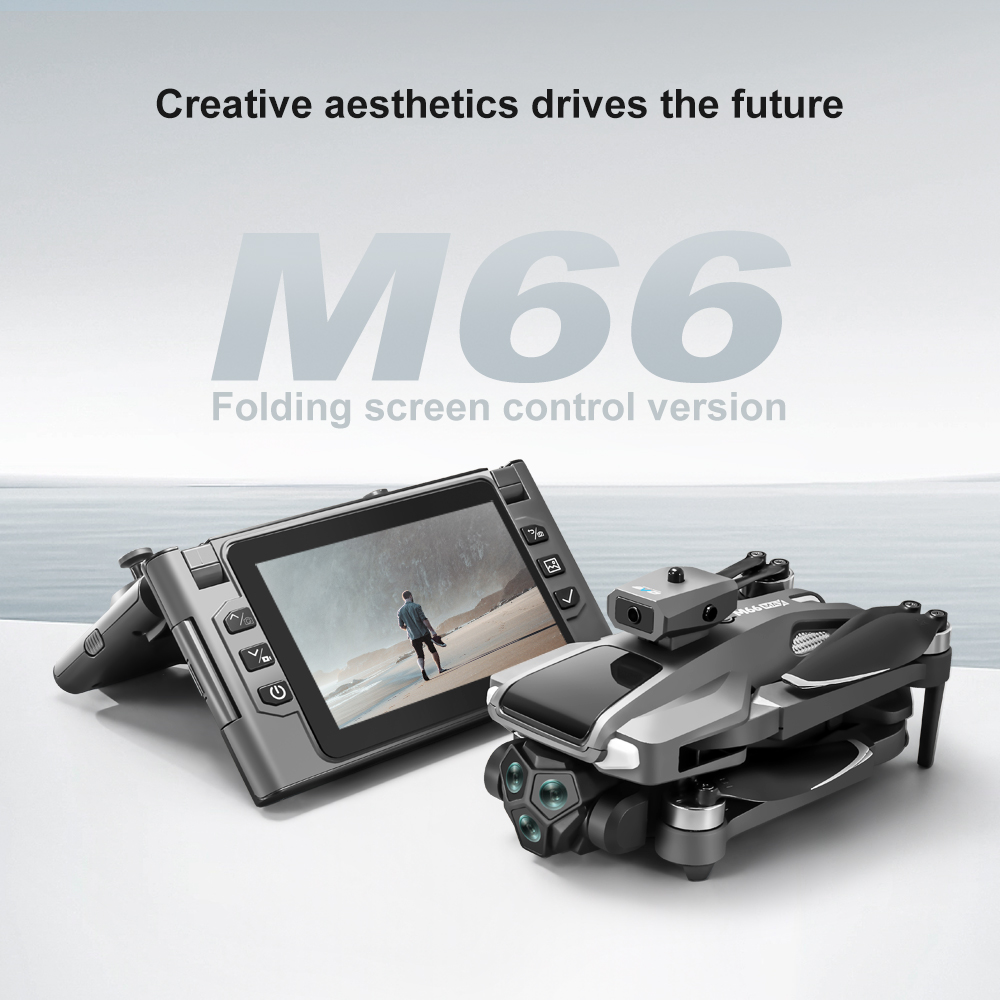 Foldable M66 RC Drone with 4.5 - Drone Rc Foldable 评论和价格