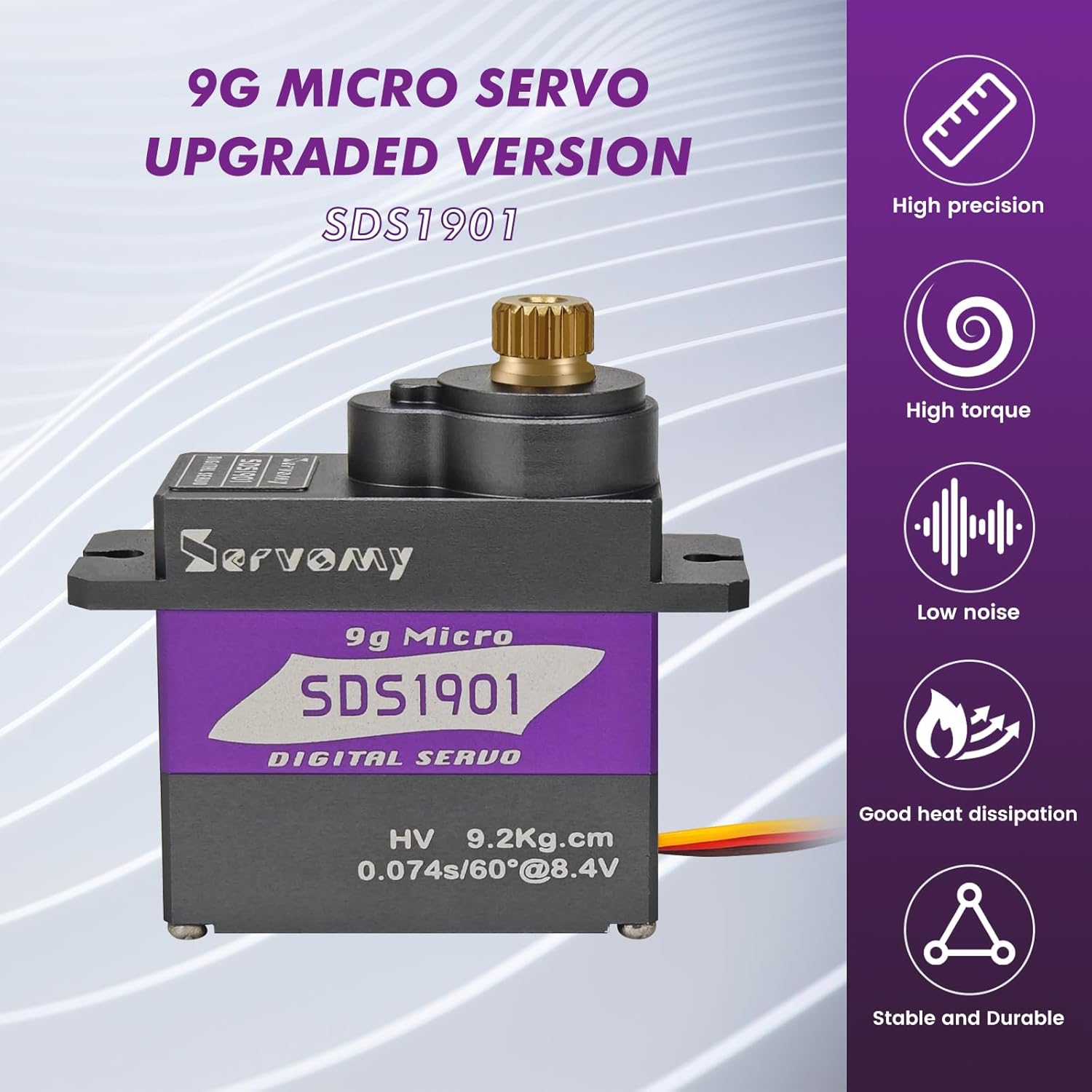 SERVOMY-SDS1901 Digital 9G Mic - Drone Rc Car 评论和价格