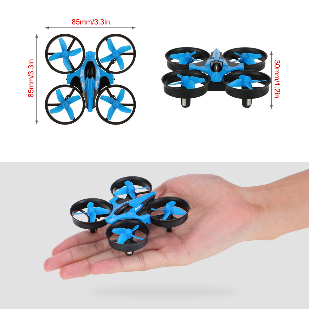 Newest Mini Drone JJRC H36 RC  - Drone Vs Rc Helicopter 评论和价格