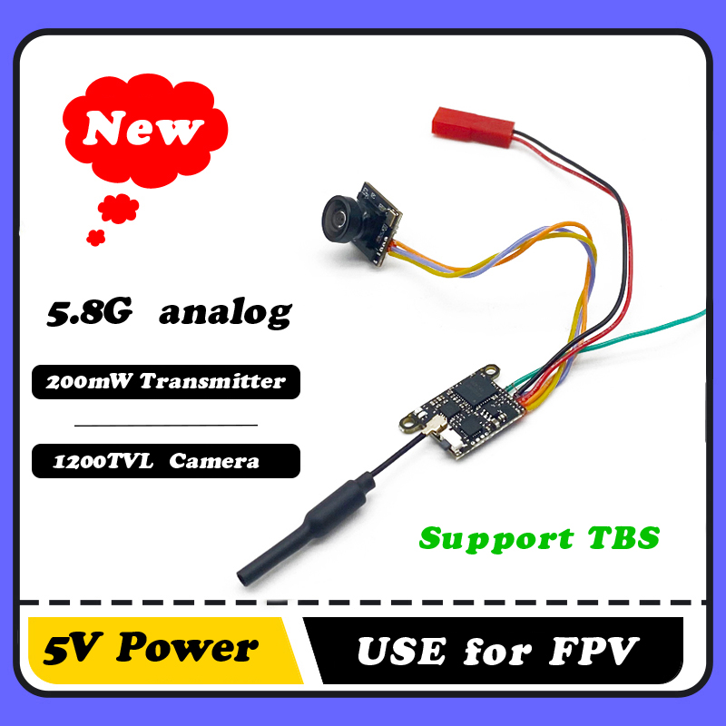 SLONWAKE 5.8G 1200TVL FPV Came - Drone Rc Transmitter And Receiver 评论和价格