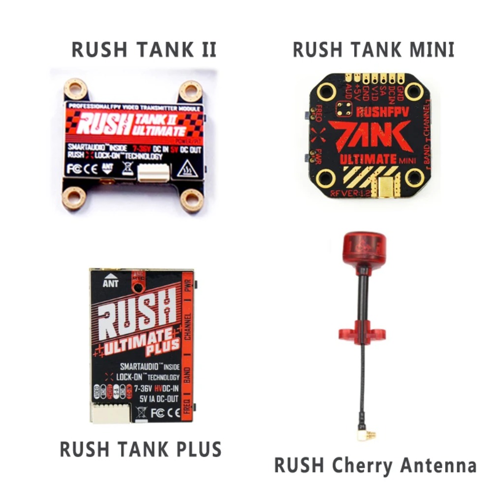 RUSH TANK Ultimate II/Mini/PLU - Fpv Antenna Receiver 评论和价格