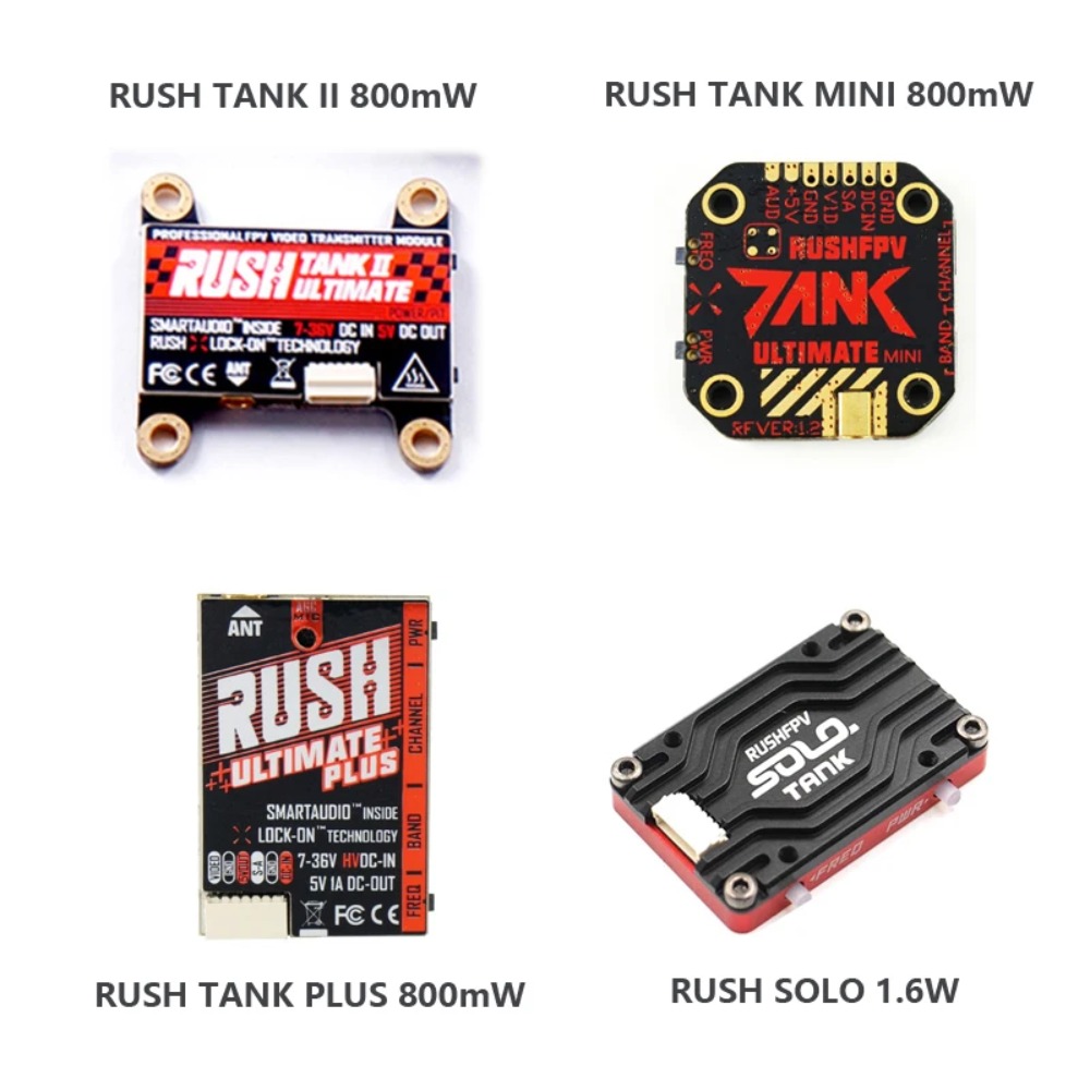 RUSH TANK Ultimate II/Mini/PLU - Fpv Antenna Receiver 评论和价格