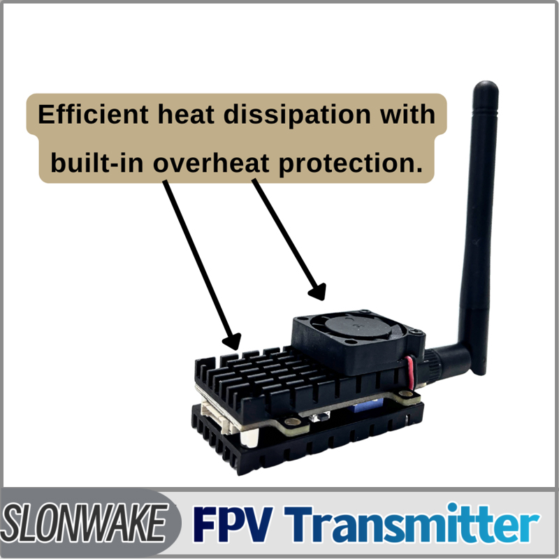 SLONWAKE 5.8G 3000mW Simulatio - Drone Rc Transmitter And Receiver 评论和价格