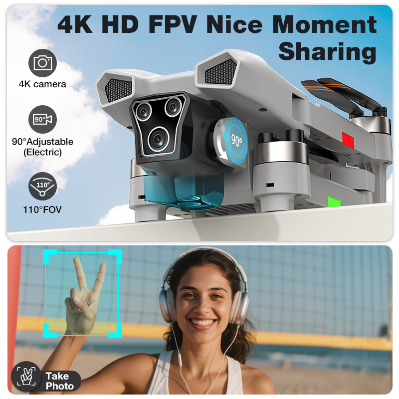NEW Hot L017 Pro Drone Brushle - Drone Gps Rc Tt36 评论和价格