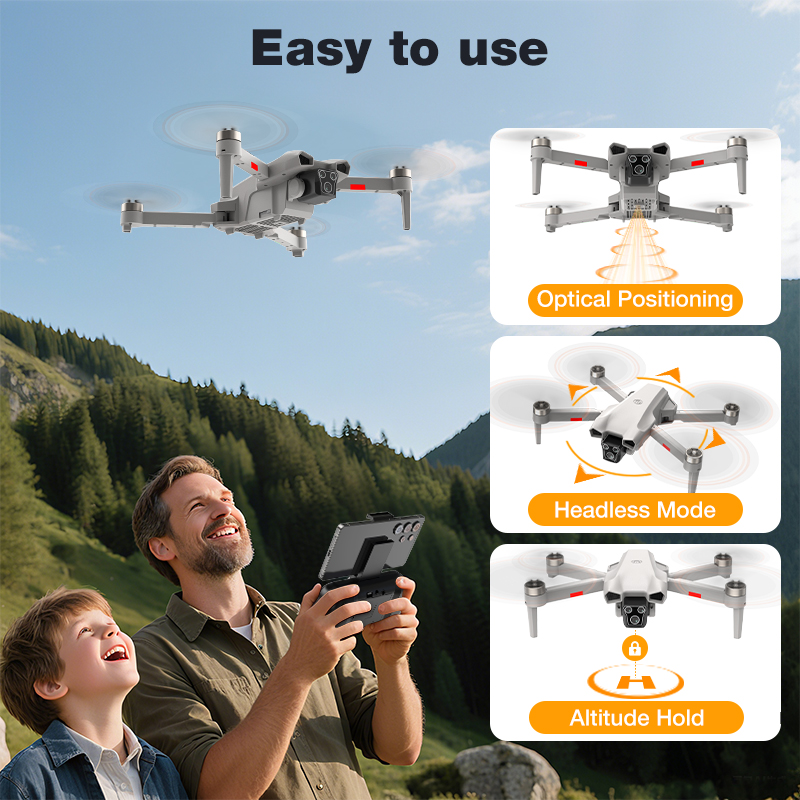 NEW Hot L017 Pro Drone Brushle - Drone Gps Rc Tt36 评论和价格