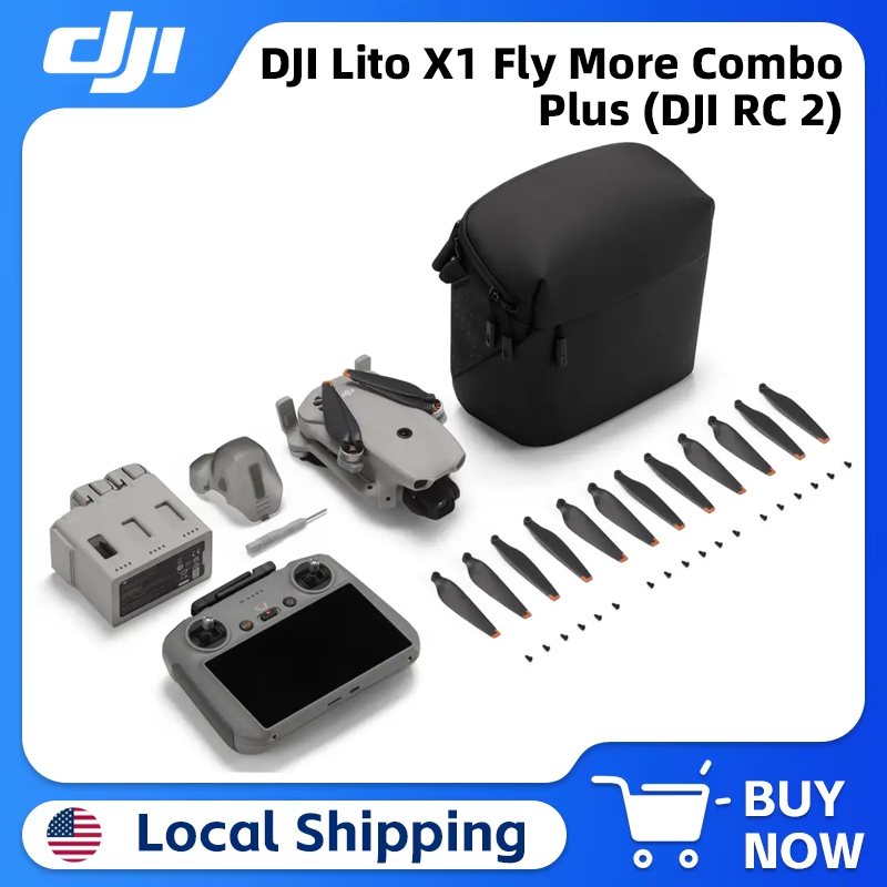 DJI Lito X1 Fly More Combo Plu - Drone Dji Rc Plus 2 评论和价格