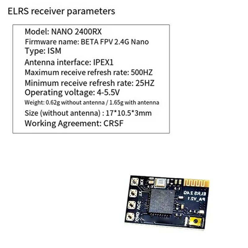 CYGJ-10PCS ELRS 2.4Ghz Receive - Fpv Antenna Receiver 评论和价格