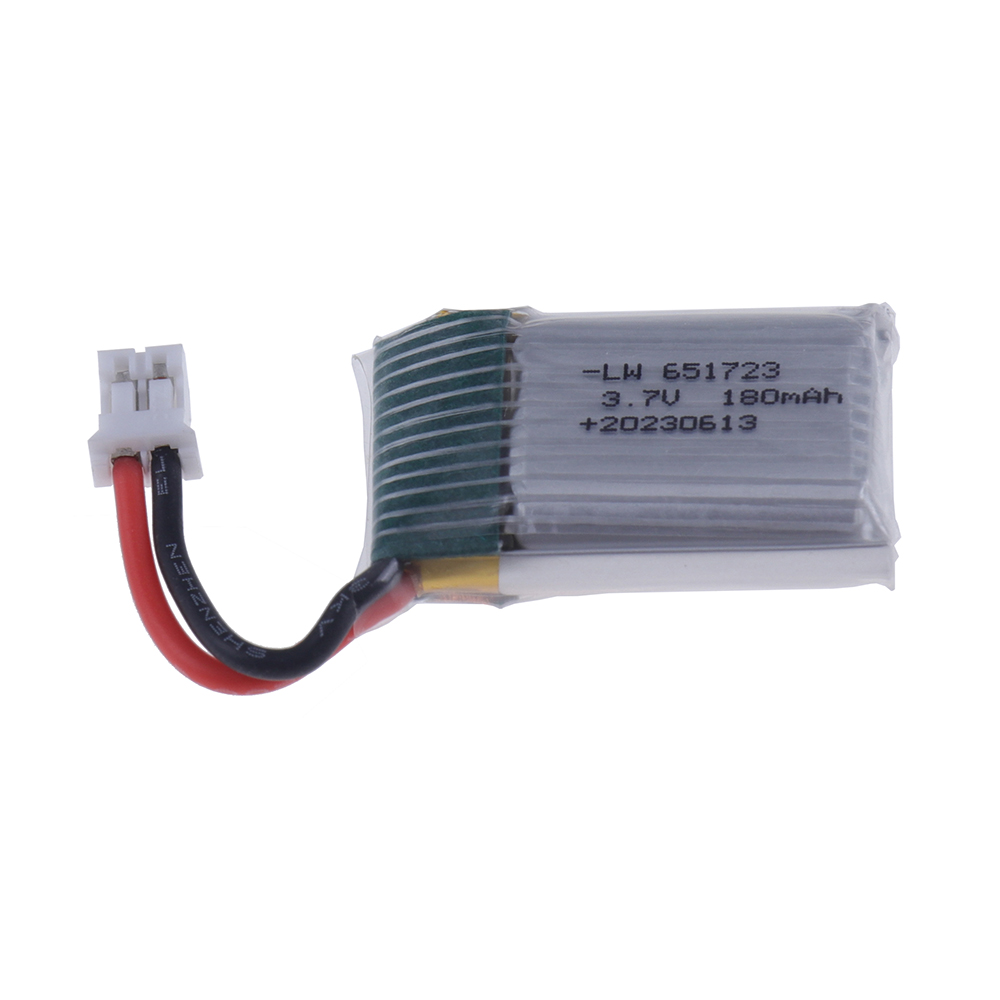 3.7V 180mAh 651723 Lipo Batter - Drone Vs Rc Helicopter 评论和价格