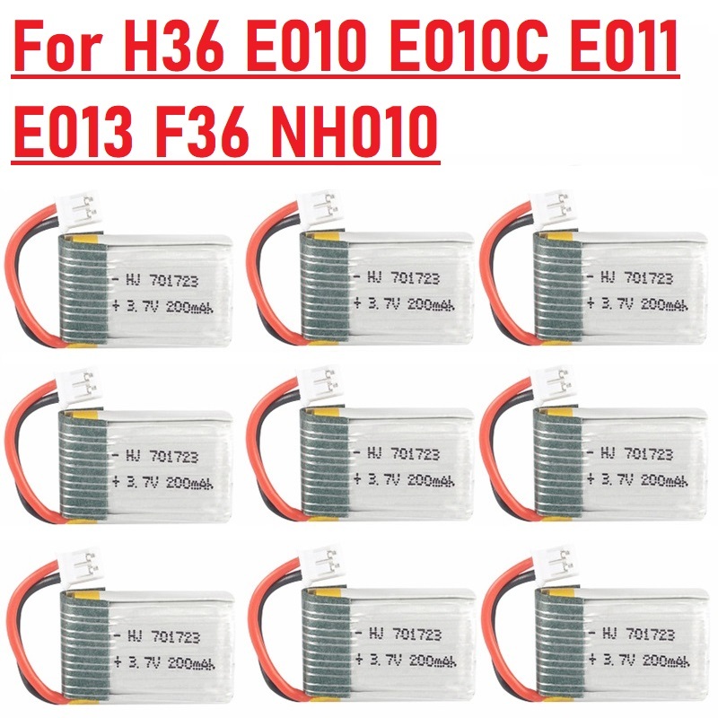 1-20pcs 3.7v 200mah 701723 LIP - Dron Rc Quadcopter 评论和价格